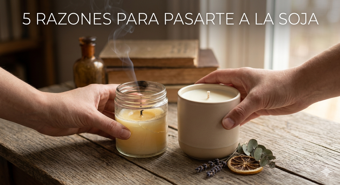 5 Razones por las que deberías dejar de usar velas de parafina