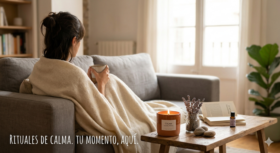 Rituales de calma: Cómo transformar tu salón en un spa en 10 minutos