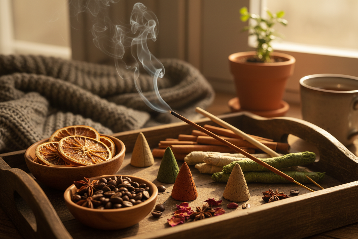 Inciensos aromáticos artesanos