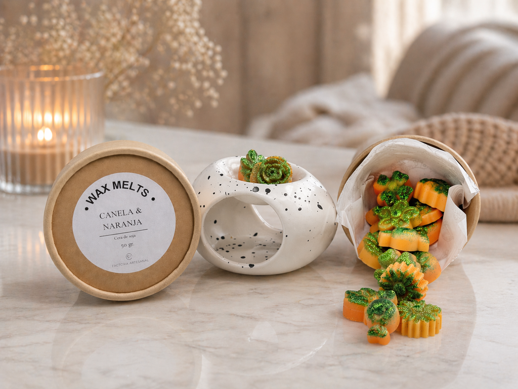 Wax Melts Canela y Naranja
